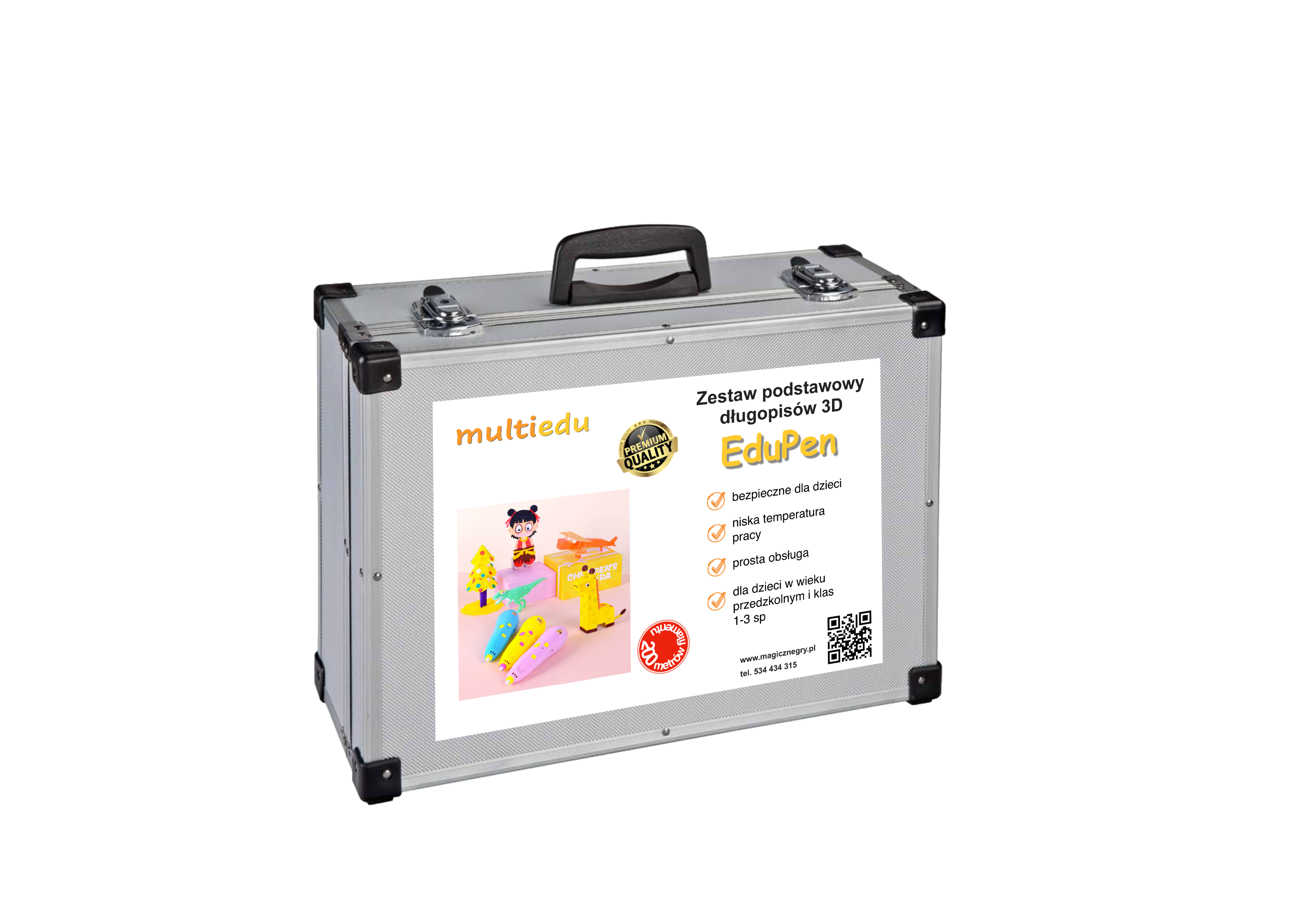 walizka długopisy EduPen_one_set